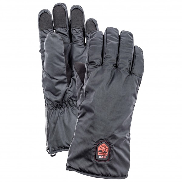 Hestra - Heated Liner 5 Finger - Handschuhe Gr 10;11;6;7 grau/schwarz
